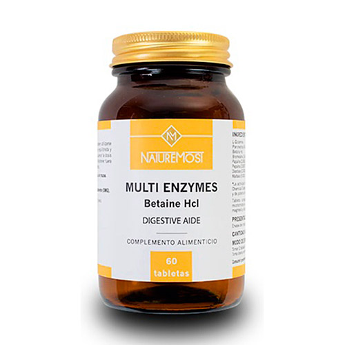 [300089] Multi Enzymes Digestive aide 60 tabletas - Naturemost