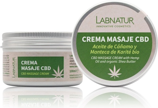 [500133] Crema De Masaje Cbd 100 Ml. - Labnatur