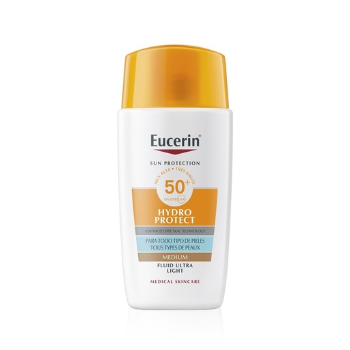 [500083] Hydro Protect Fluido Ultralight Fps50+ Tono Medio 50 Ml. Solar - Eucerin