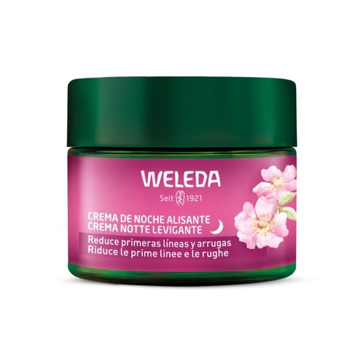 [500087] Crema De Noche Alisante Rosa Mosqueta Y Té Blanco 40 Ml. - Weleda