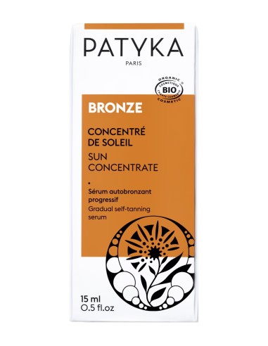 [500090] Bronze Autobronceador Concentrado De Sol 15 Ml. - Patyka