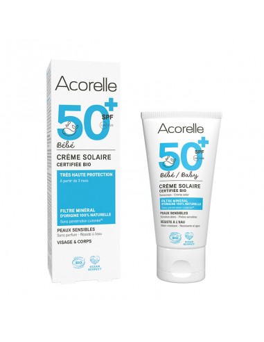 [500123] Crema Solar Bebé Spf 50+ 50 Ml. - Acorelle
