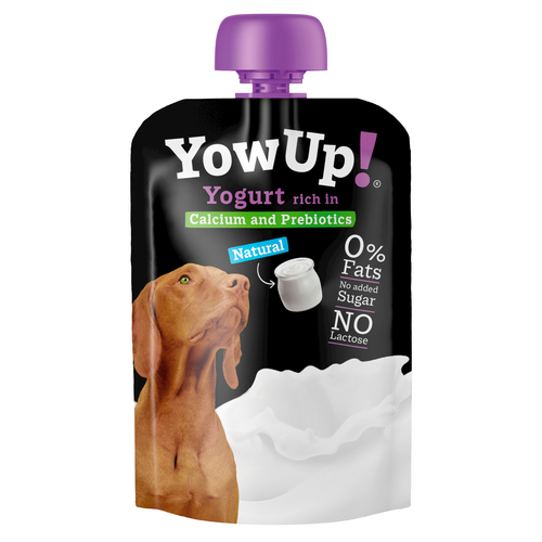 [700004] Yogurt Para Perros Sin Lactosa Cero Grasa Sin Azúcar Añadido 115 G. - Yow Up!