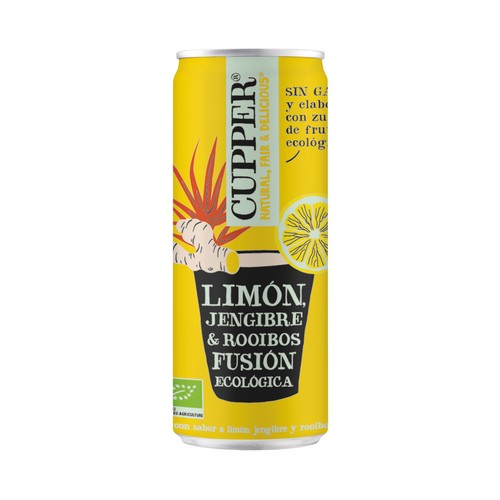 [400061] Bebida De Jengibre, Limón Y Rooibos 250 Ml. - Cupper