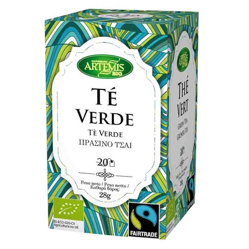 [300114] Té Verde 20 Filtros - Artemis