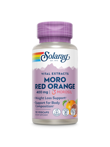 [300129] Morosil Moro Red Orange 400 Mg. 30 Cápsulas - Solaray