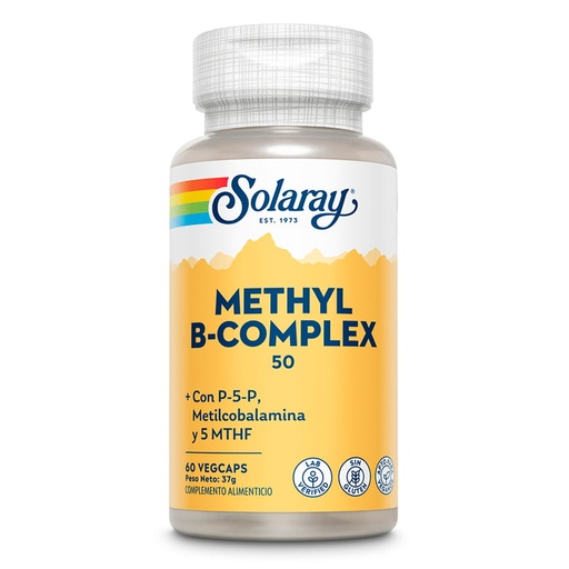 [300128] Methyl B Complex 50 / 60 Vegcáps - Solaray