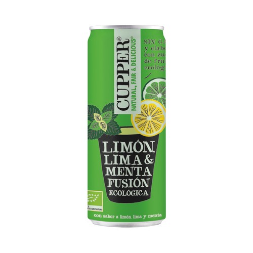[400063] Bebida De Menta, Limón Y Lima 250 Ml. - Cupper