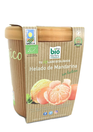 [400068] Helado Mandarina Vegano Bio 480 Ml. - The Bio Factory