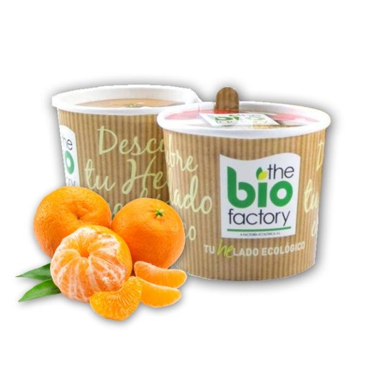 [400083] Helado Mandarina Vegano 100 Ml. - The Bio Factory