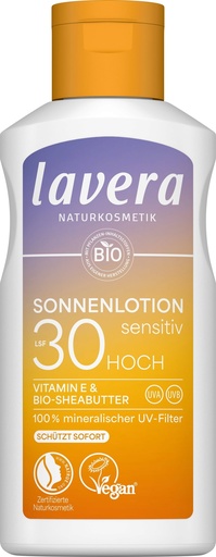 [500165] Loción Solar Sensitive Spf 30100 Ml. - Lavera