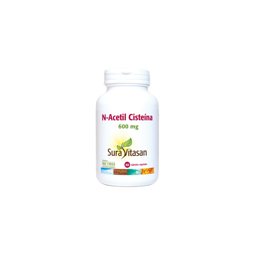 [500187] N Acetil Cisteína 60 Cápsulas 600 Mg. - Suravitasan