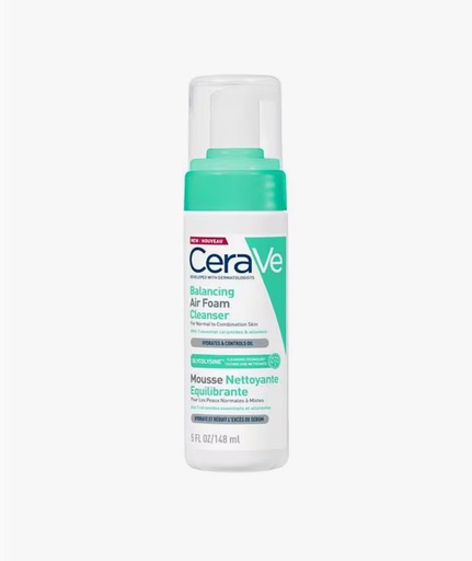 [500196] Limpiador Air Foam Reequilibrante 140 Ml. - Cerave