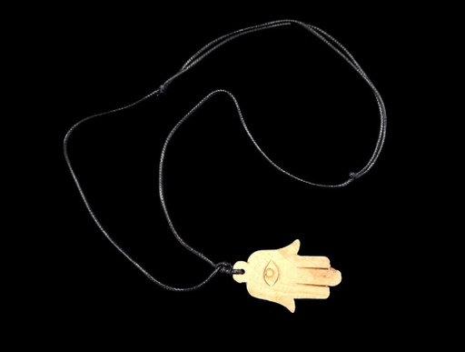 [700061] Colgante Mano Fatima Palo Santo - Prominer