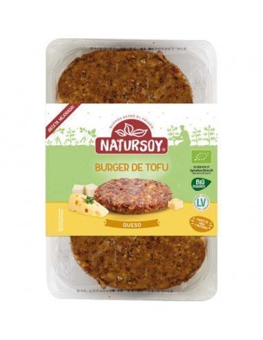 [400165] Hamburguesa Tofu Y Queso 160 G. - Natursoy