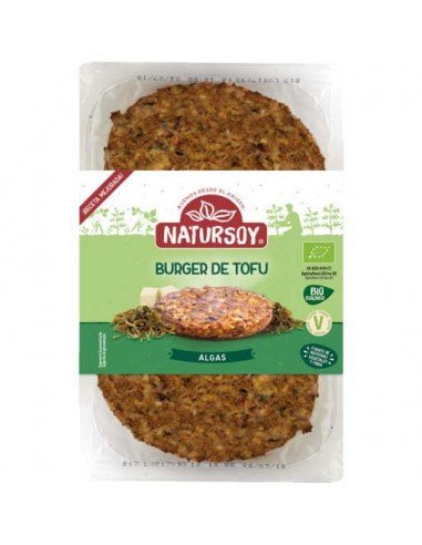 [400162] Hamburguesa Tofu Y Algas 160 G. - Natursoy