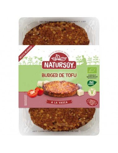 [400164] Hamburguesa Tofu A La Vasca 160 G. - Natursoy