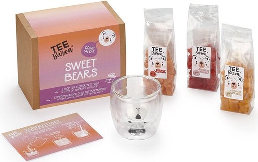 [400138] Pack Ositos De Té 125 G. + Vaso De Té Oso - Teen Baren