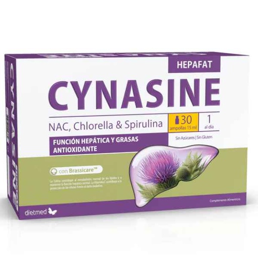 [300201] Cynasine Hepafat 30 Ampollas - Dietmed