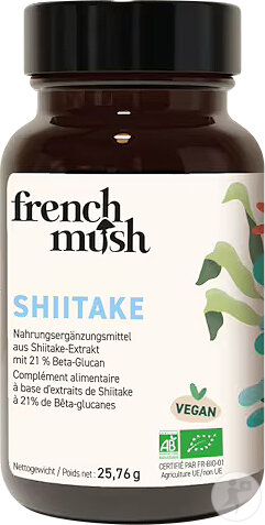 [300211] Extractos Shiitake Bio 56 Cápsulas - French Mush