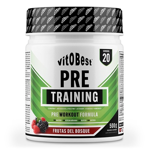 [300220] Pre Training 500 Gr. Frutas Del Bosque - VitoBest