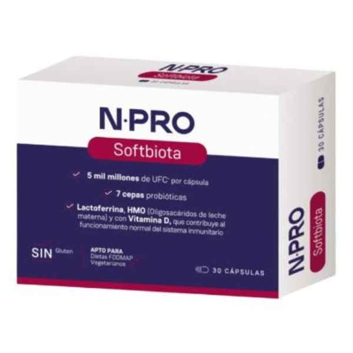 [300232] Softbiota 30 Cápsulas - Npro