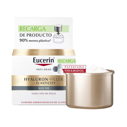 [500266] Recarga Hyaluron Filler + Elasticity Noche 50 Ml. - Eucerin