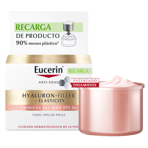 [500273] Recarga Hyaluron Filler Crema De Día Rose Fps 30 50 Ml. - Eucerin