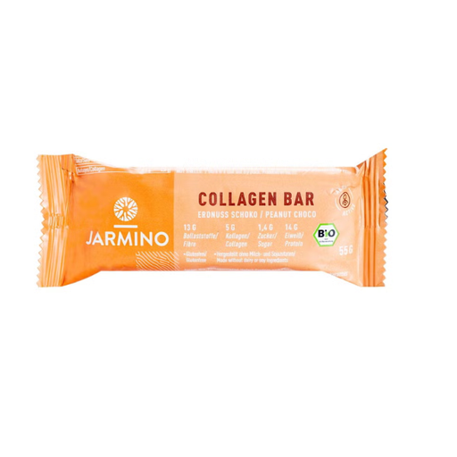[400201] Barrita Colágeno Bio Cacahuete Y Cacao 55 G. - Jarmino
