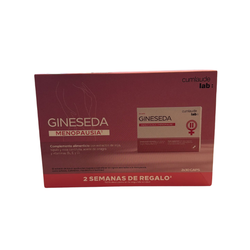 [300285] Gineseda Menopausia 2 X 30 Cápsulas 2ª Ud. 50 % - Cumlaude