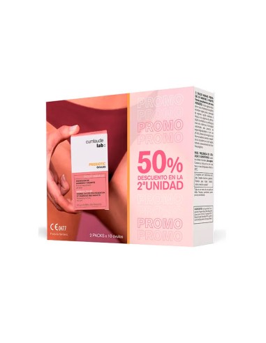 [300286] Prebiotic Óvulos 2 x 10 50% Dto 2ª Ud. - Cumlaude