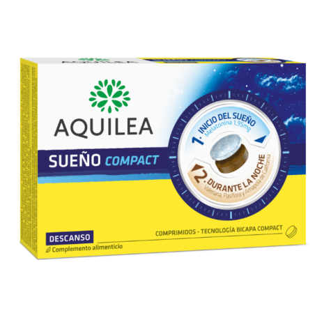 [300291] Aquilea Sueño Compact 30 Comprimidos - Uriach