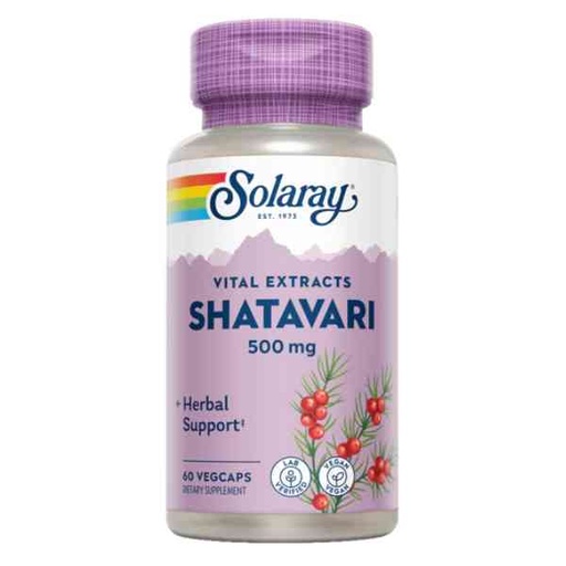 [300300] Shatavari 60 Vegcáps 500 Mg. - Solaray