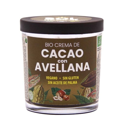 [400256] Crema Cacao Con Avellanas - Sol Natural