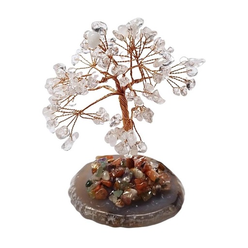 [700137] Árbol Cristal De Roca 100 Piedras - Kunugi
