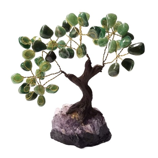 [700158] Árbol Cuarzo Verde 12 Cm. - Kunugi