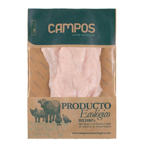 [400283] Pechuga De Pollo Fileteada Ecológica Kg. - Campos