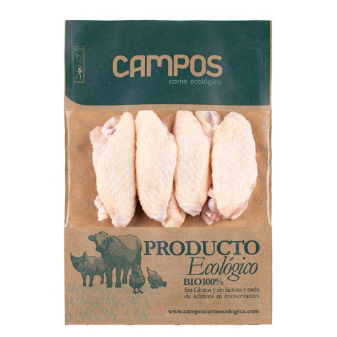 [400284] Alas De Pollo Ecológico Kg. - Campos