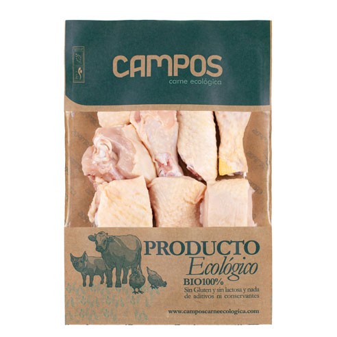 [400287] Pollo Troceado Ecológico Kg. - Campos