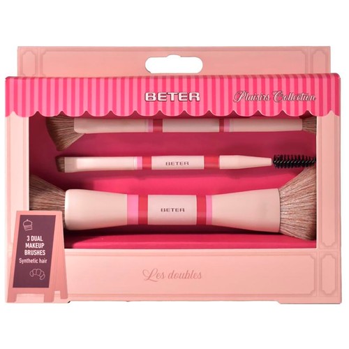 [500386] Les Doubles Kit 3 Brochas Dobles - Beter