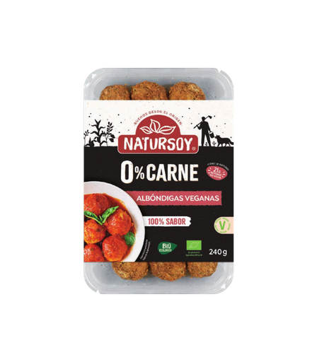 [400305] Albóndigas Veganas 240 G. - Natursoy