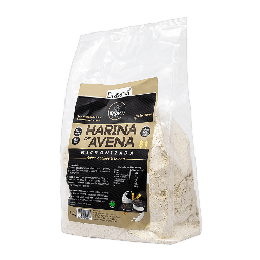 [400329] Harina Avena Cookies & Cream 1Kg - Drasanvi