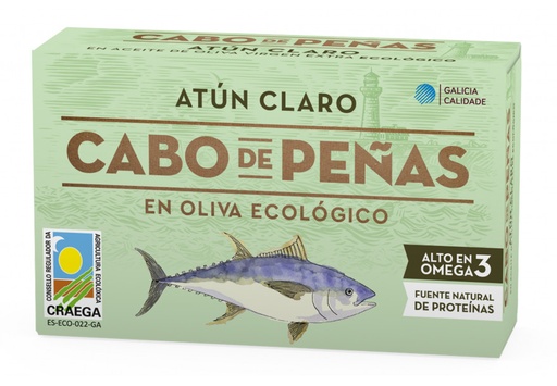 [400432] Atún Claro Aceite De Oliva Virgen Extra Ecológico - Cabo De Peñas