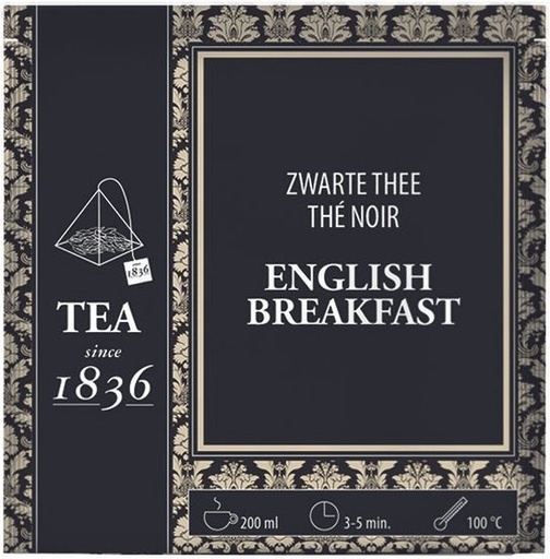 [400369] Pirámide De Té English Breakfast 4 G. - Tea