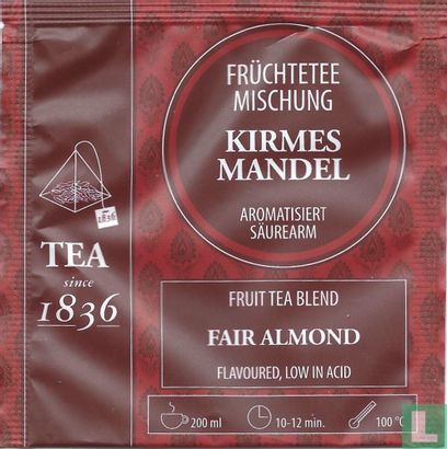 [400372] Pirámide De Té Kiermes Mandel 4 G. - Tea