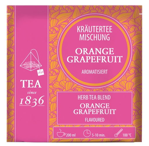 [400374] Pirámide De Té Orange Grapefruit 4 G. - Tea
