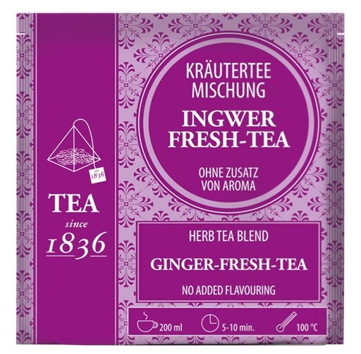 [400375] Pirámide De Té Ingwer Fresh Tea 4 G. - Tea