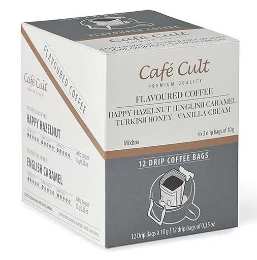 [400380] Box Mix 12 Drip Coffe Bags - Café Cult