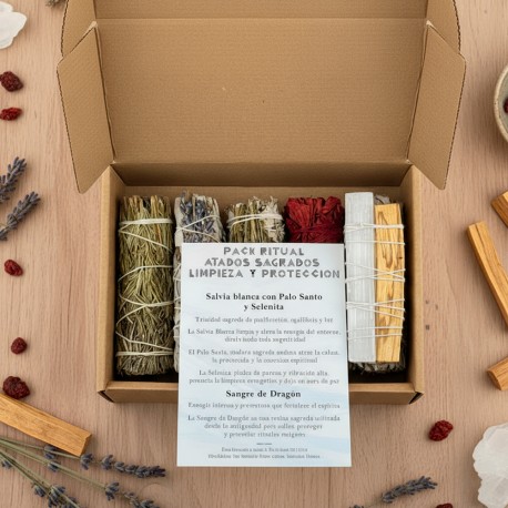 [700215] Pack Ritual Atados Limpiezas Y Protección - Aromasenses