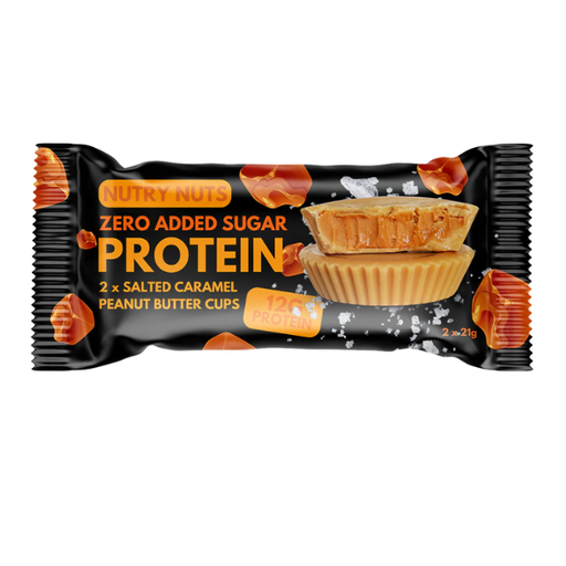 [400426] Salted Caramel Peanut Butter Cups 2 X 21 G. - Nutry Nuts